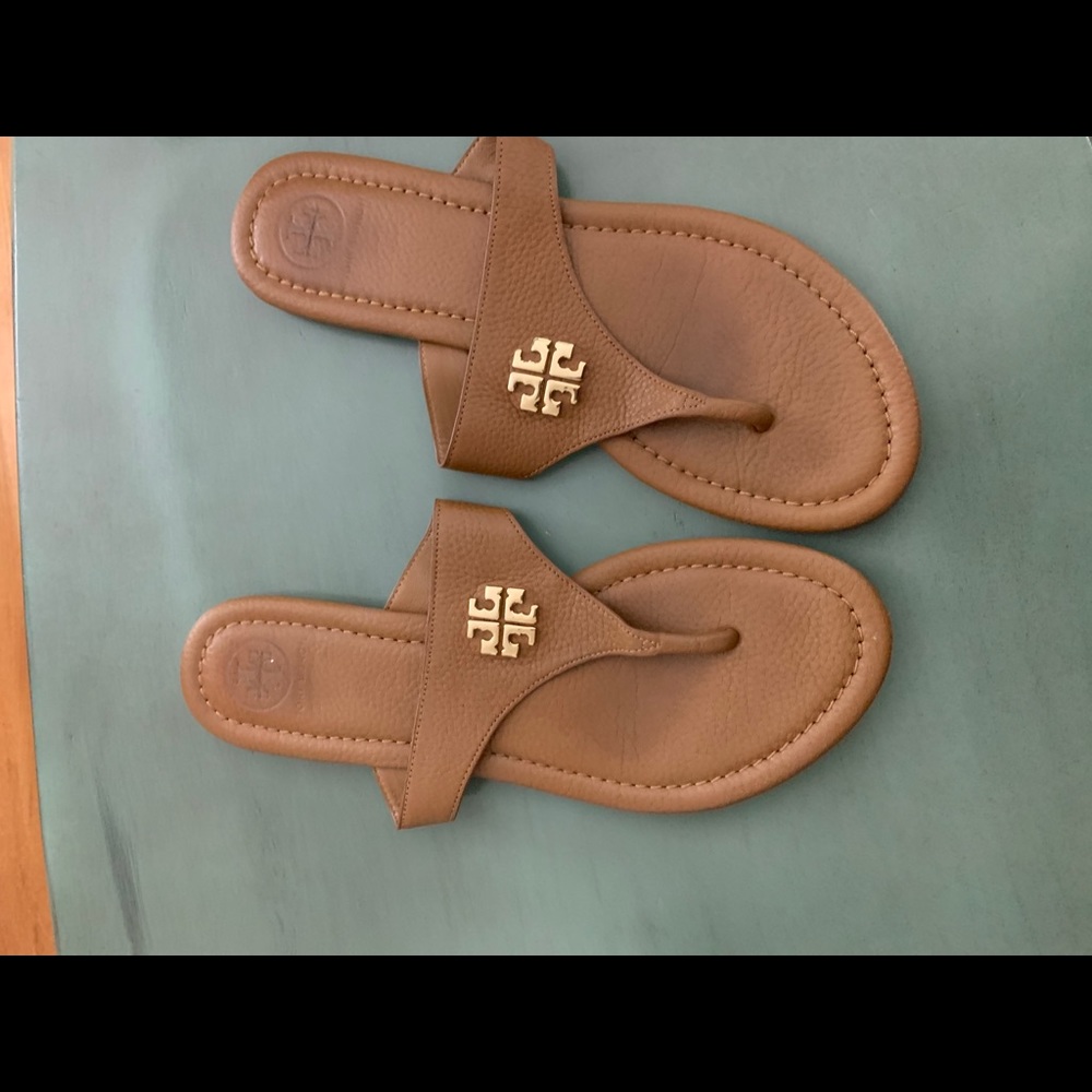 Tory Burch sandals black and camel